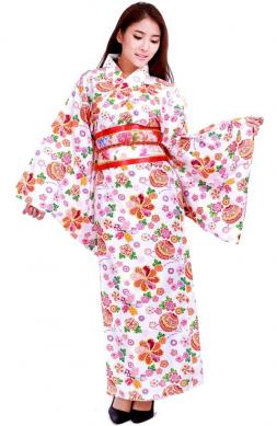 Oriental Print Kimono