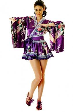 Ruffle Skirt Kimono