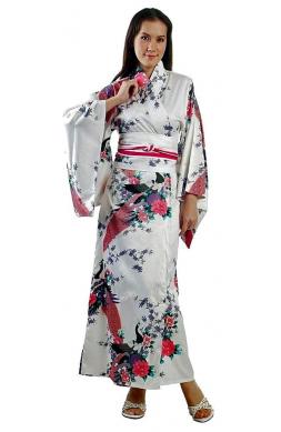 Elegant White Kimono