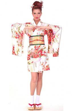 Chic White Kimono