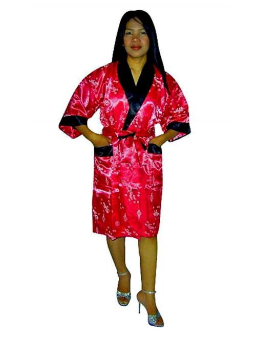 Asian Silk Robe L