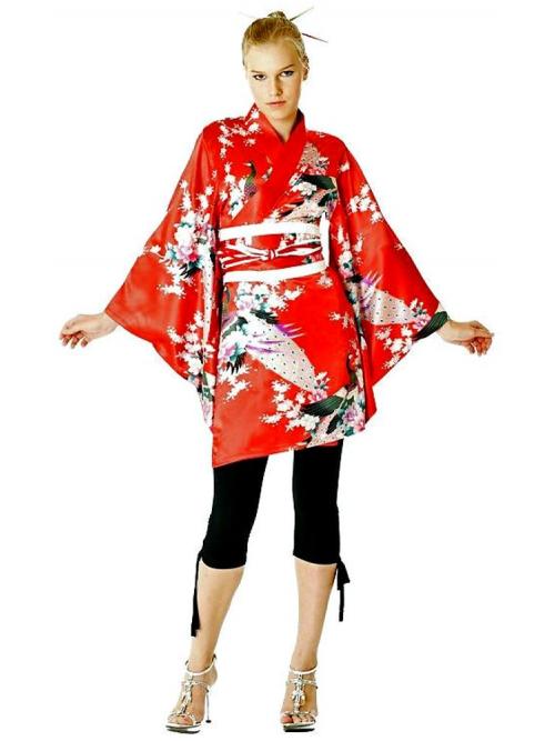 Short Kimono Robe One Size
