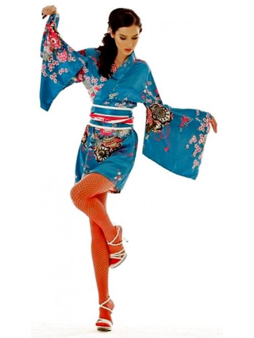Short Yukata Robe One Size
