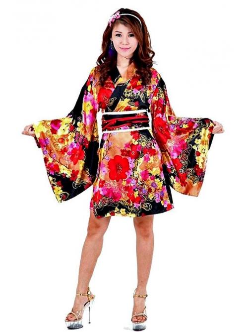 Vivacious Kimono Robe One Size