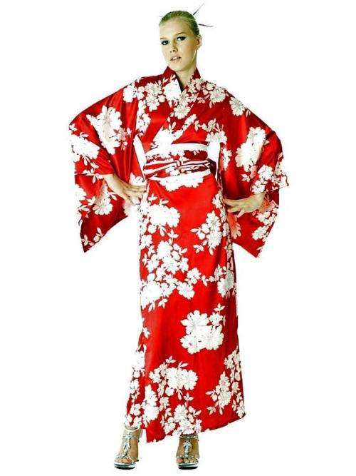 Red Kimono One Size