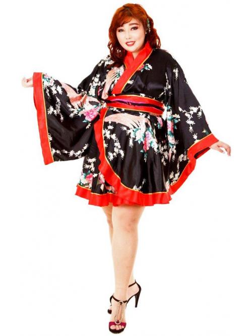 Juicy Kimono Dress 1X