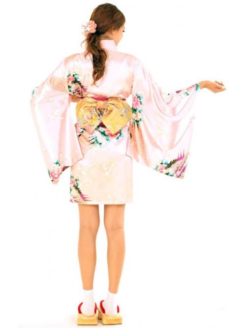 Pink Kimono Top One Size