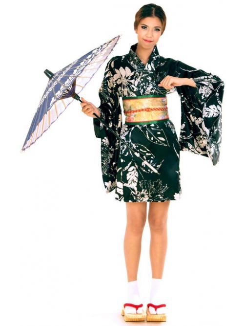 Monochrome Kimono One Size