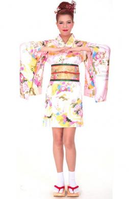 Amorous Pink Kimono