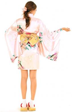 Pink Kimono Top