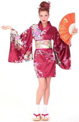 Chic Purple Kimono