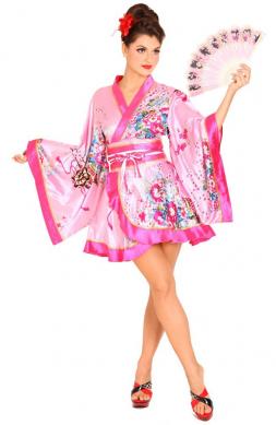 Luxurious Short Kimono