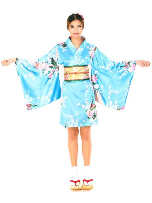 Light Blue Kimono One Size