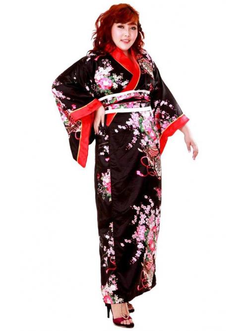 Luxurious Plush Kimono 2X