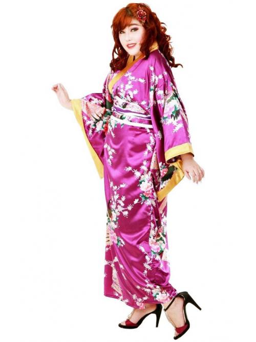 Voluptuous Floral Kimono 2X