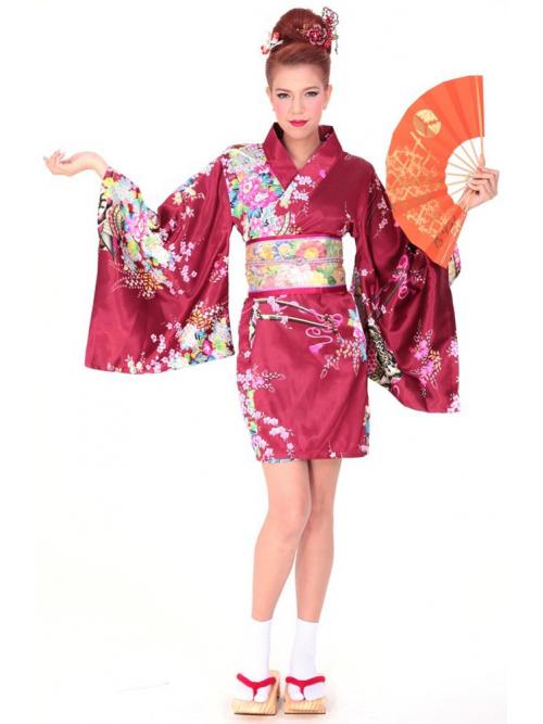 Chic Purple Kimono